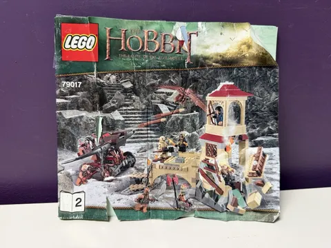 Lego The Hobbit The Battle of the Five Armies79017 Instruction Manual Book 2