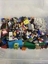 LEGO Bulk Lot Mixed Bricks and Pieces Assorted Colors 15lbs Pounds Loose