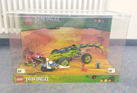 LEGO Ninjago Rise of the Snakes Store Display Case Showcase Promotional 9445 9441