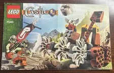 LEGO Castle, 7040 Dwarves' Mine Defender, INSTRUCTION Manual Booklet ONLY