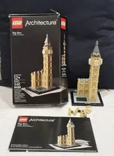 LEGO ARCHITECTURE: Big Ben (21013) Box Instructions Please Read