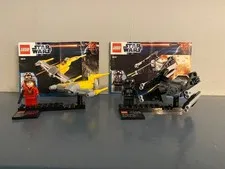 lego starwars sets 9676 & 9674 missing globes includes mini figures &instruction