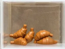 LEGO Parts - Dark Orange Croissant with Flat Ends - No 67338 - QTY 5