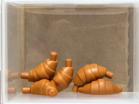 LEGO Parts - Dark Orange Croissant with Flat Ends - No 67338 - QTY 5