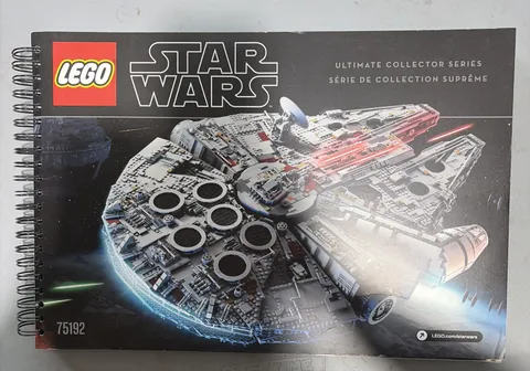 LEGO Milenium Falcon 75192 Star Wars INSTRUCTIONS MANUAL BOOK ONLY - NO BRICKS
