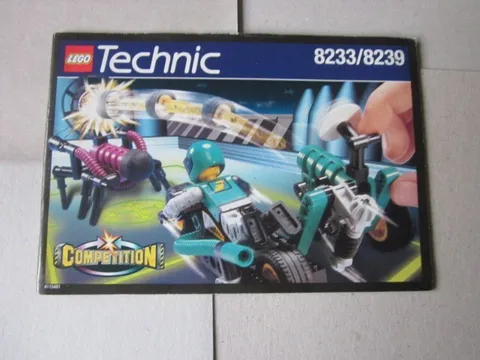 Lego Technic Building Instructions Instruction 8233/8239 Competition
