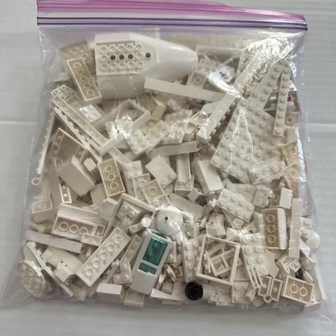 White Lego Bulk 1 Pound