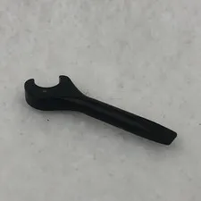 LEGO 4006 Black Minifigure, Utensil Tool Spanner Wrench / Screwdriver (x1)