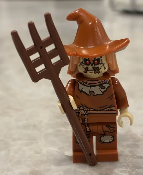 Lego Scarecrow Minifigure Dark Orange DC Super Heroes Batman 76054 sh0275