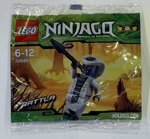 Lego Ninjago: Rattla Minifigure Polybag (30088) - New Sealed