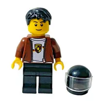 LEGO Speed Champions 1974 Porsche 911 Turbo 3.0 Driver Minifigure sc078 75895