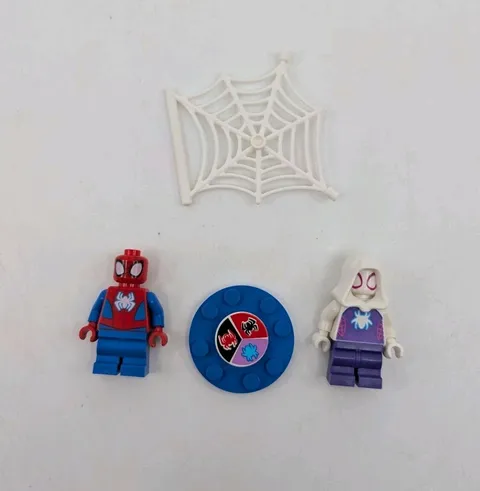 Lego Spidey & Ghost Gwen Minifigure Spider-Man Amazing Friends 10791 10789