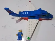 LEGO Set 6331 Patriot Jet  Classic Town City Airport Stunt Airplane 1996