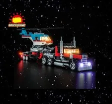 Brick Shine -GC Light kit for Lego Flatbed Truck with Helicopter 31146 (NEW)