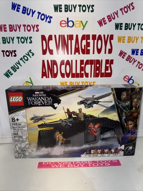Lego Marvel 76214 Black Panther War on the Water NEW Wakanda Forever Sealed 🔥