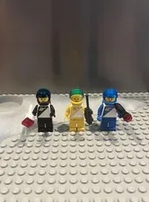 Lego Space Futuron Minifigures Lot Of 3 Sp013 Sp014 & Sp016 w Accessories