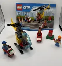 LEGO 60100 Airport Starter Set City Used With Instructions Missing 1 Piece
