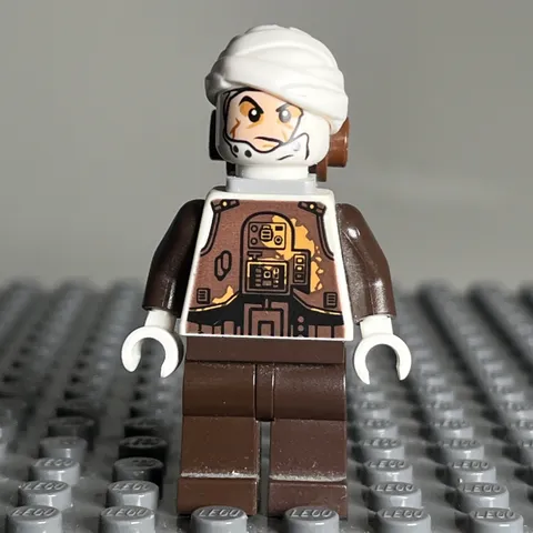 Lego Dengar Minifigure White Torso Star Wars 75167 75145 sw0751 - 2D1