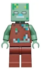 LEGO® Minifigure Minecraft min088 Drowned Zombie