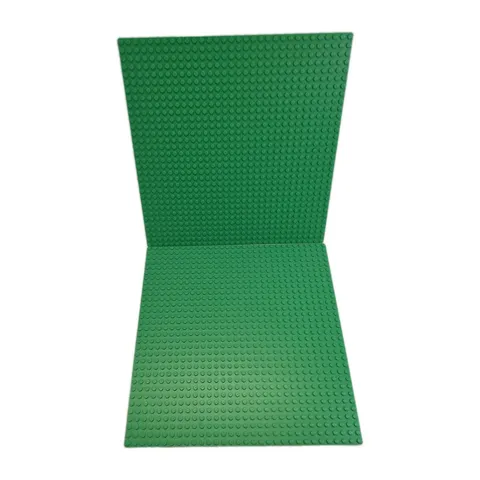 LEGO - 2 Large Baseplate 32 x 32 (10X10") Flat Base Plate Boards Green Original 