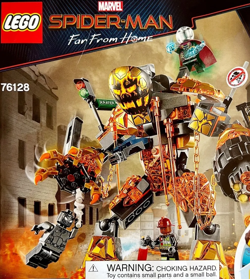 2017 LEGO Marvel Spider-Man Far From Home Manual 76128 Booklet B79