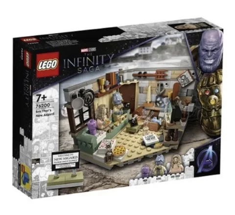 LEGO Marvel Avengers 76200 Bro Thors New Asgard Korg Miek Retired New