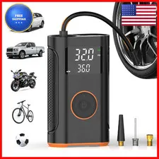 Upgrade Zsx Tire Inflator Portable Air Compressor-160 Psi Air Pump Memory