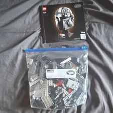 LEGO Star Wars 75328 The Mandalorian Helmet Bulk Lot Pieces w/ Instructions