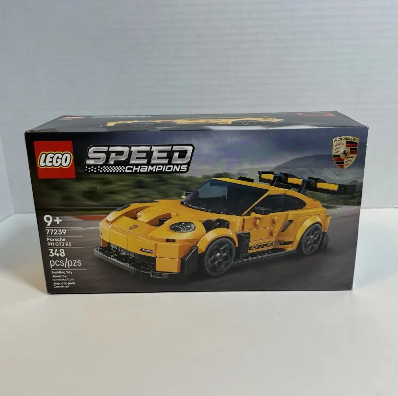 LEGO 77239 Speed Champions Porsche 911 GT3 RS Super Car ( Opened )