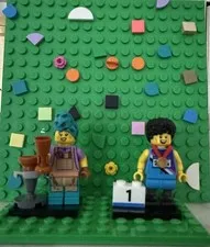 LEGO Minifigures Series 24 and 25 Lot of 2 Minifigures w/ Accessories 