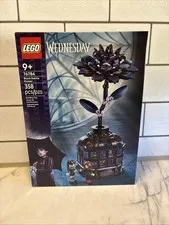 LEGO Wednesday Black Dahlia Flower Set with Minidolls, 76784 NEW