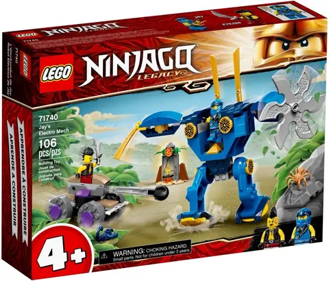 LEGO NINJAGO 71740 Jay's Electro Mech