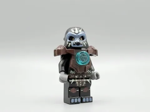 LEGO® Minifig loc035 - Gorzan - Dark Brown Heavy Armor