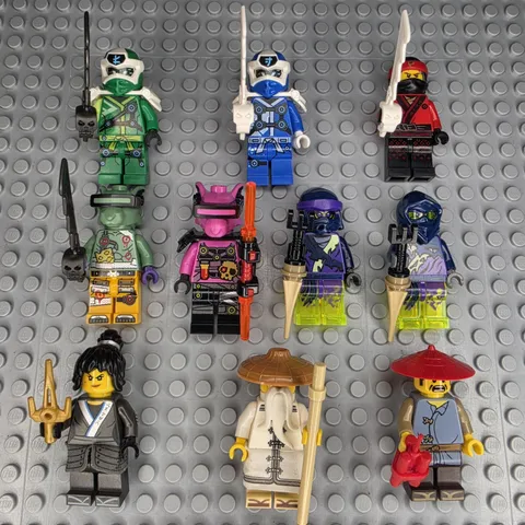 Lego Ninjago Minifigures Lot