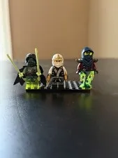 LEGO Ninjago Minifigures Final Battle Zane Morro and Ghost Bansha Lot