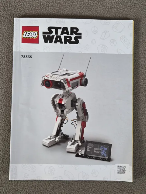 LEGO Star Wars 75335 BD-1 Droid Instruction Manual Book Only