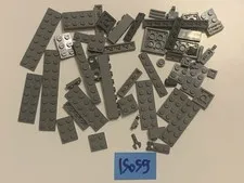 Lego Grey Parts Lot