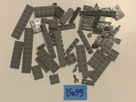 Lego Grey Parts Lot