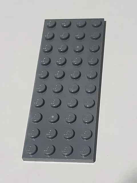 LEGO Plate Dark Bluish Gray ● 4 X 10 ● # 3030 ● QTY 1