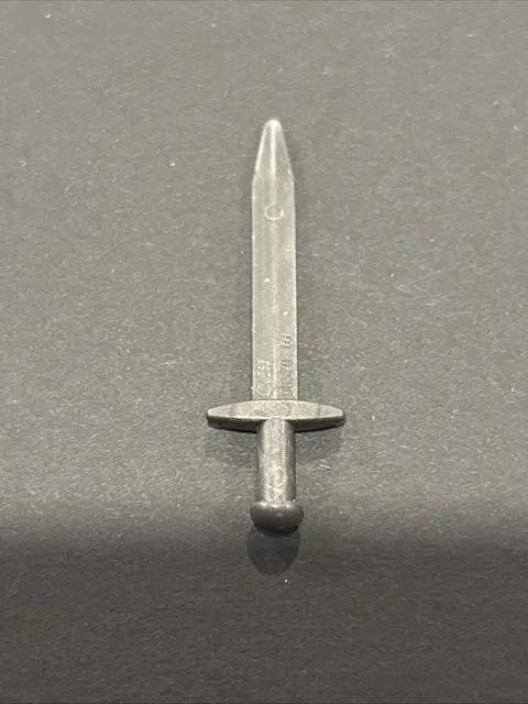 Lego Flat Silver Greatsword Great Sword Pointed Minifigure Weapon Part # 18031
