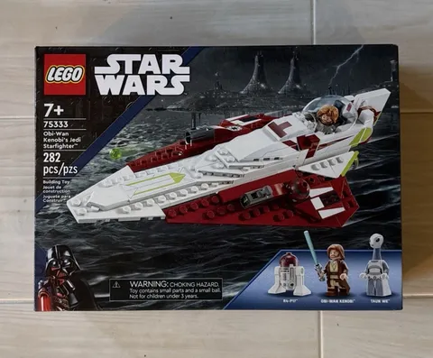 LEGO Star Wars: Obi-Wan Kenobi Jedi Starfighter (75333) 🚨Sealed 🚨New 🚨Retired