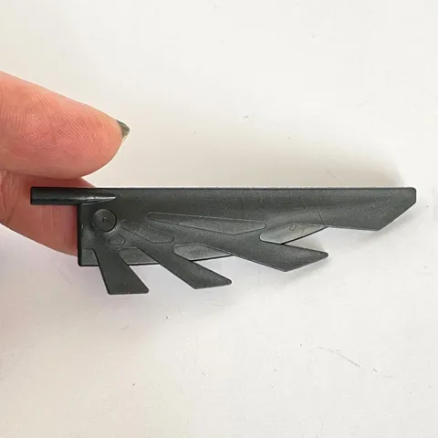 LEGO 11091 Black 9L Wing With Stylized Feathers Legends of Chima 3in