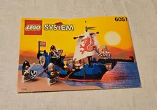 LEGO 6057 CASTLE: Sea Serpent - 100% + instructions NO BOX