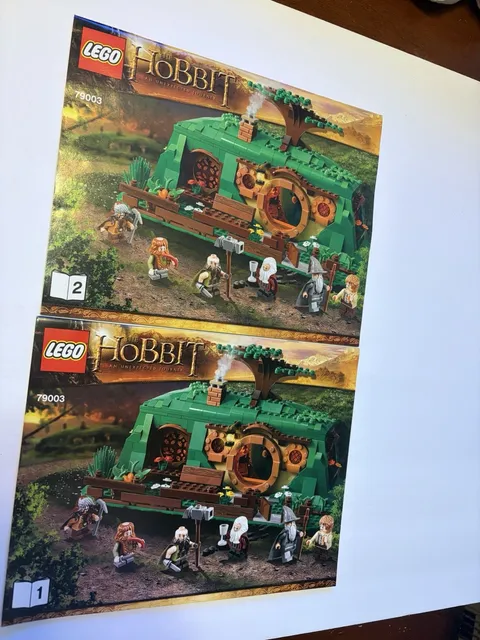 LEGO® The Hobbit 79003 An Unexpected Gathering Instruction Manuals Only!