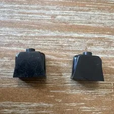 LEGO Vintage Black Legoland Torso without Arms. Lot 2