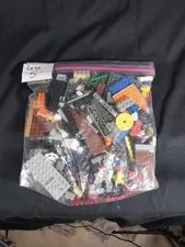 1 Pound of Legos Lot With Specialty Pieces And Action Figure 