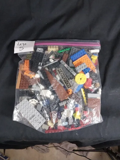 1 Pound of Legos Lot With Specialty Pieces And Action Figure 