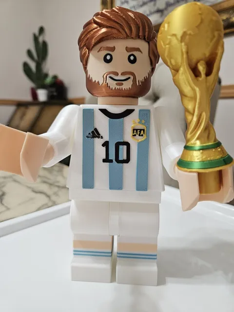 Soccer Player  Messi #10 Figure