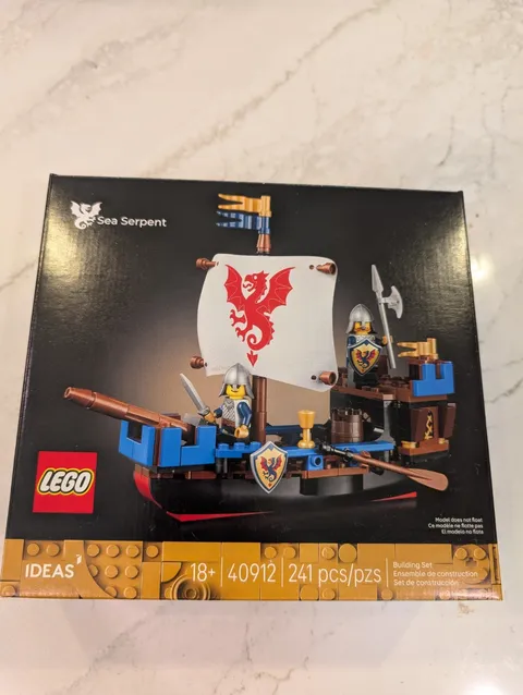 Sea Serpent Lego Ideas 40912 GWP New Sealed