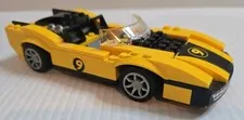 LEGO Speed Racer Cruncher Block & Racer X 8160 Yellow Car #9 Only No Minifigures
